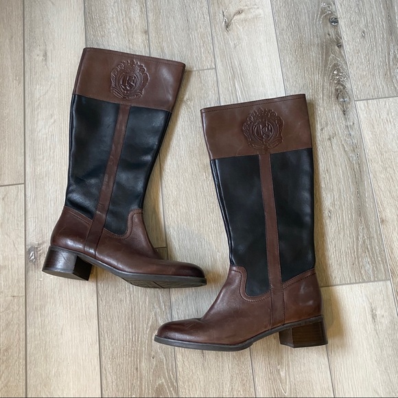 Franco Sarto Shoes - Franco Sarto leather riding boots Christie